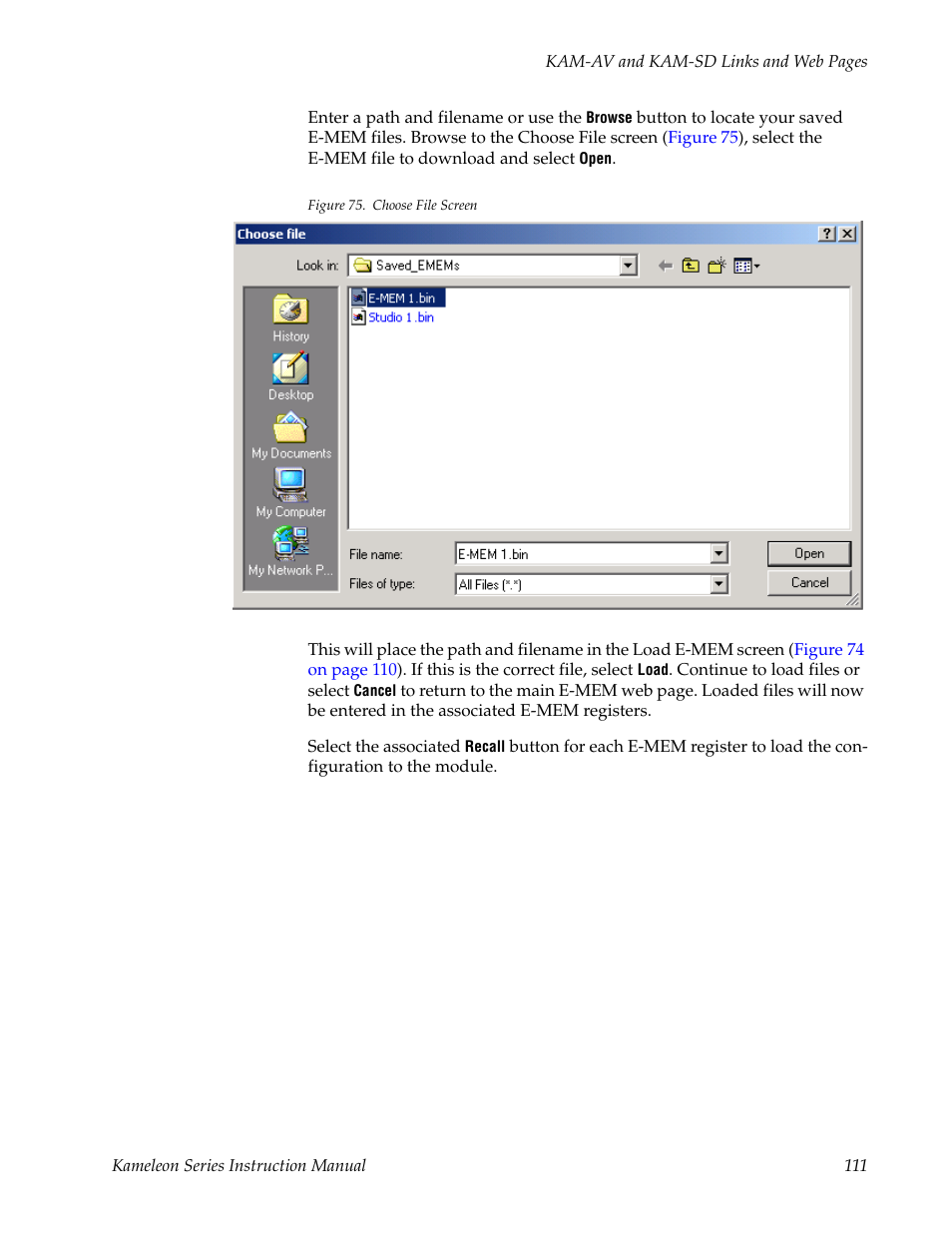 Grass Valley Kameleon Series v.5.1.0 User Manual | Page 111 / 134