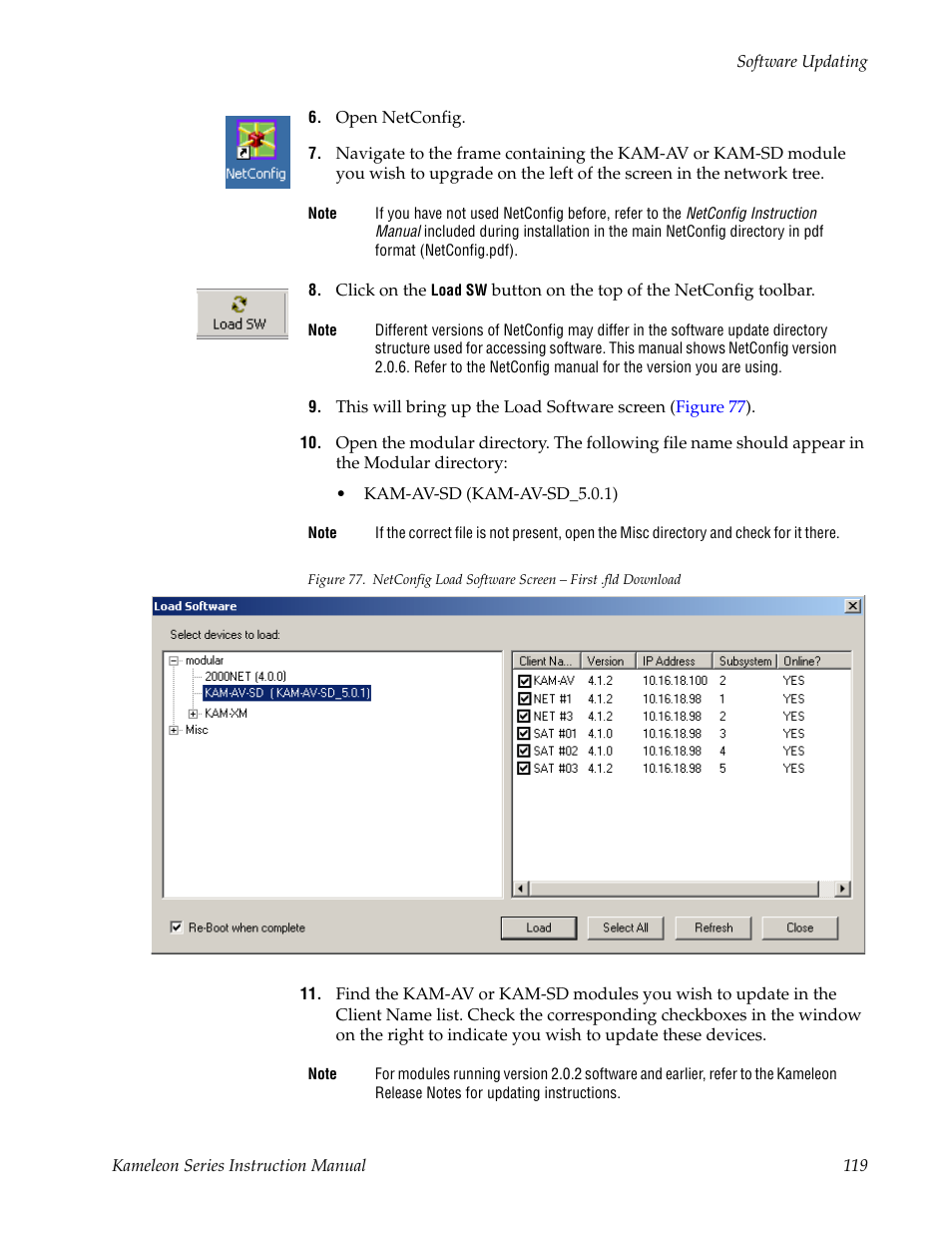 Grass Valley Kameleon Series v.5.1.0 User Manual | Page 119 / 134