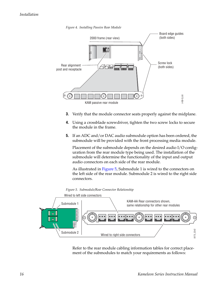 Grass Valley Kameleon Series v.5.1.0 User Manual | Page 16 / 134