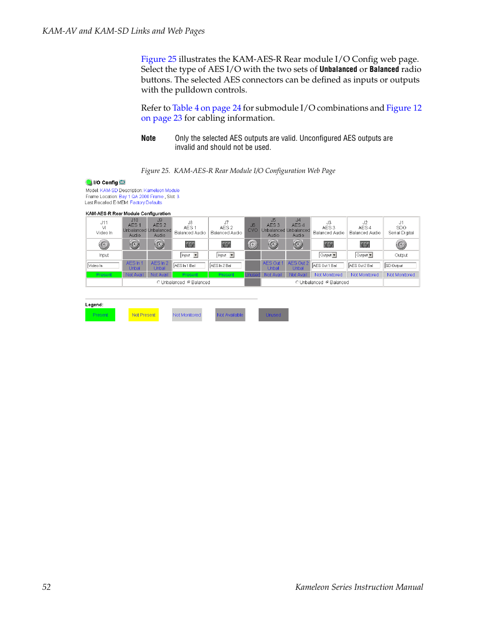 Grass Valley Kameleon Series v.5.1.0 User Manual | Page 52 / 134