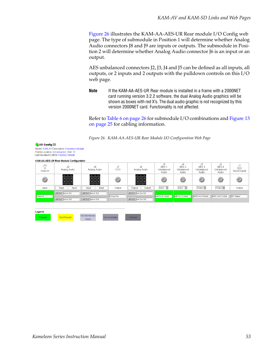 Grass Valley Kameleon Series v.5.1.0 User Manual | Page 53 / 134