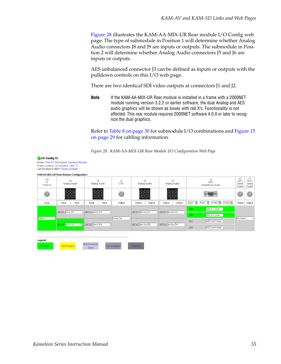 Figure 28 on | Grass Valley Kameleon Series v.5.1.0 User Manual | Page 55 / 134