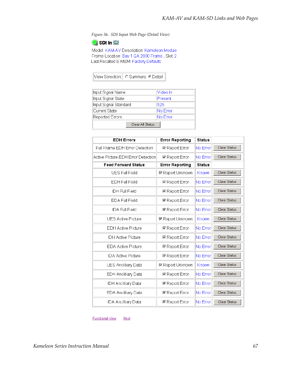Grass Valley Kameleon Series v.5.1.0 User Manual | Page 67 / 134