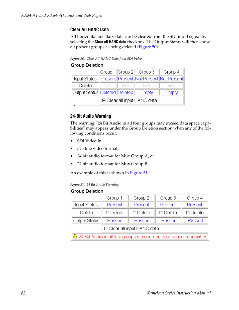 Grass Valley Kameleon Series v.5.1.0 User Manual | Page 82 / 134