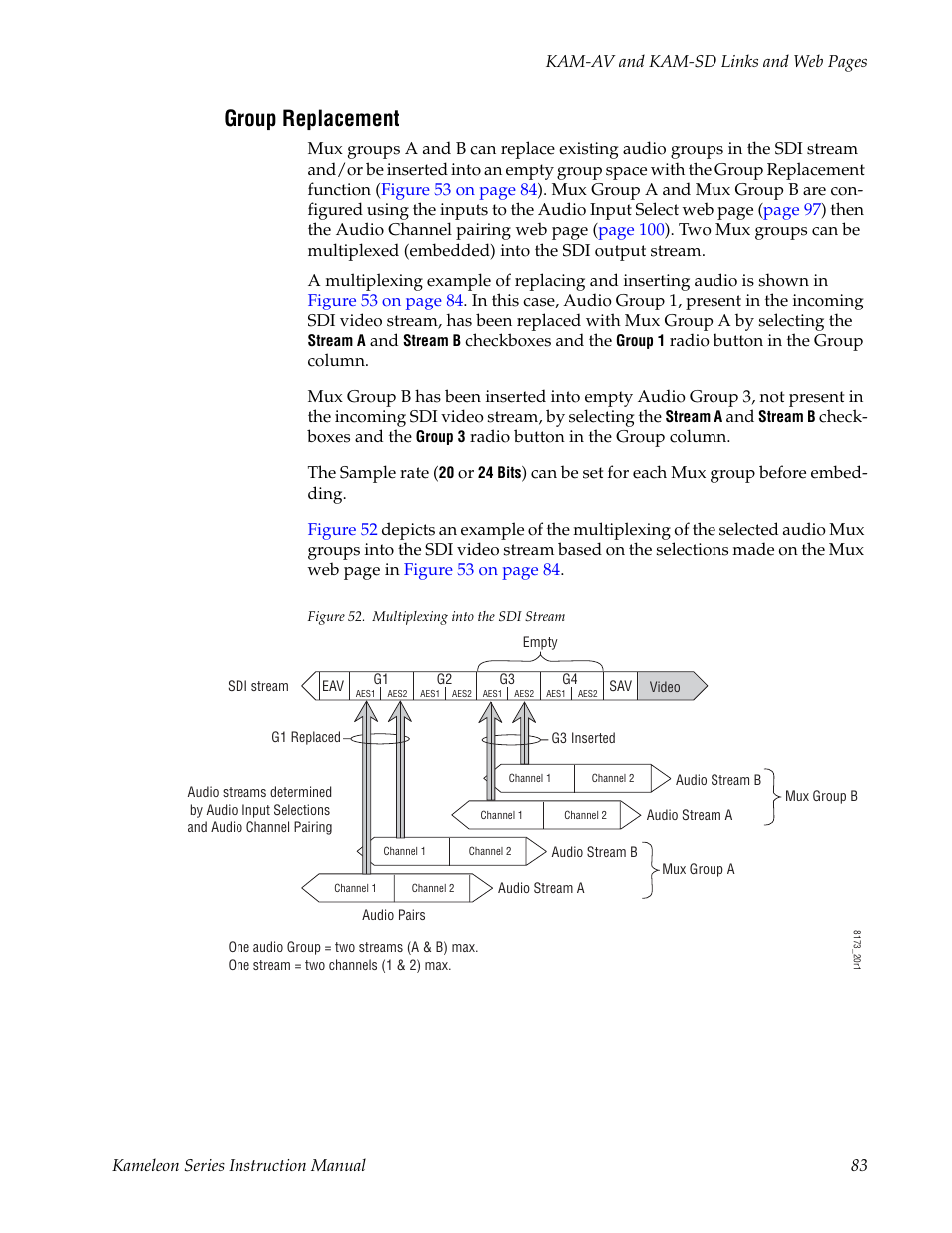 Group replacement | Grass Valley Kameleon Series v.5.1.0 User Manual | Page 83 / 134