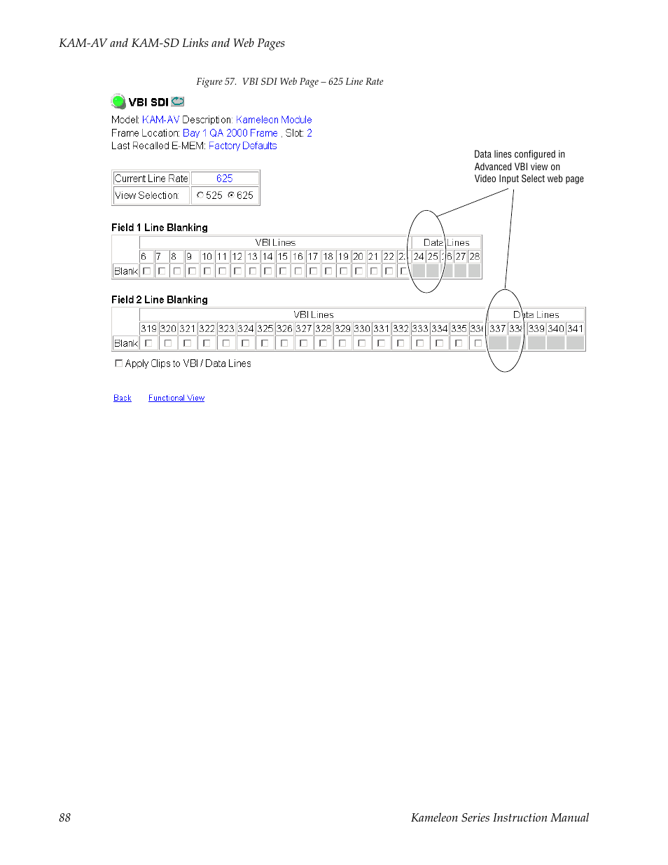Grass Valley Kameleon Series v.5.1.0 User Manual | Page 88 / 134