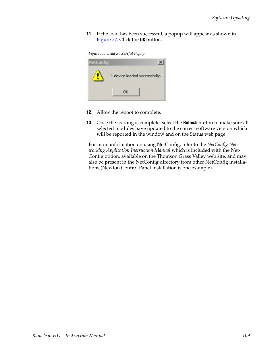 Grass Valley Kameleon HD Multi-Function Modules v.2.5.0 User Manual | Page 109 / 114