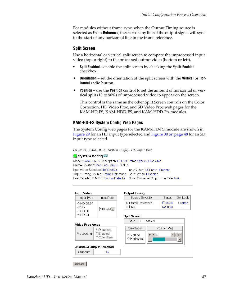 Grass Valley Kameleon HD Multi-Function Modules v.2.5.0 User Manual | Page 47 / 114