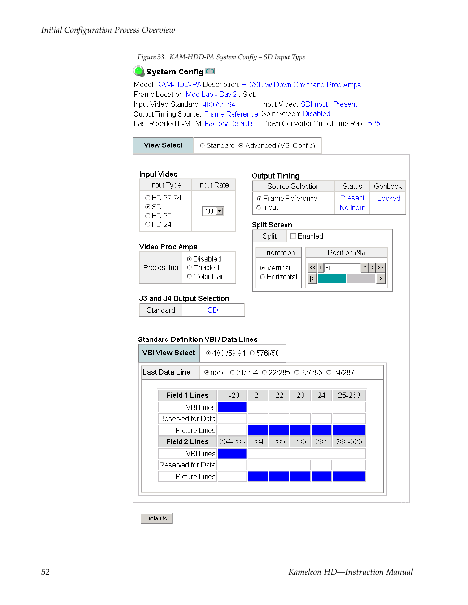 Grass Valley Kameleon HD Multi-Function Modules v.2.5.0 User Manual | Page 52 / 114
