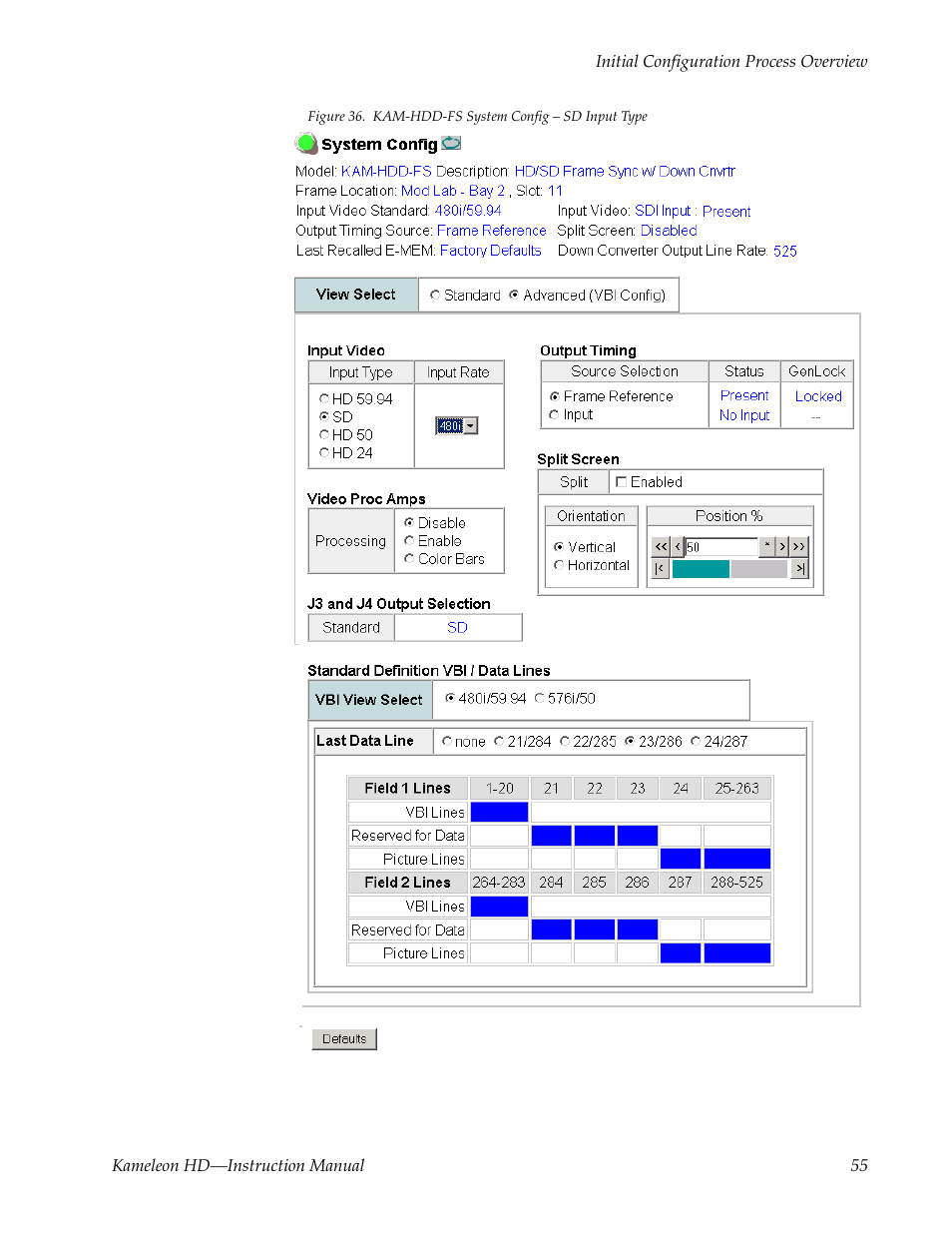 Grass Valley Kameleon HD Multi-Function Modules v.2.5.0 User Manual | Page 55 / 114