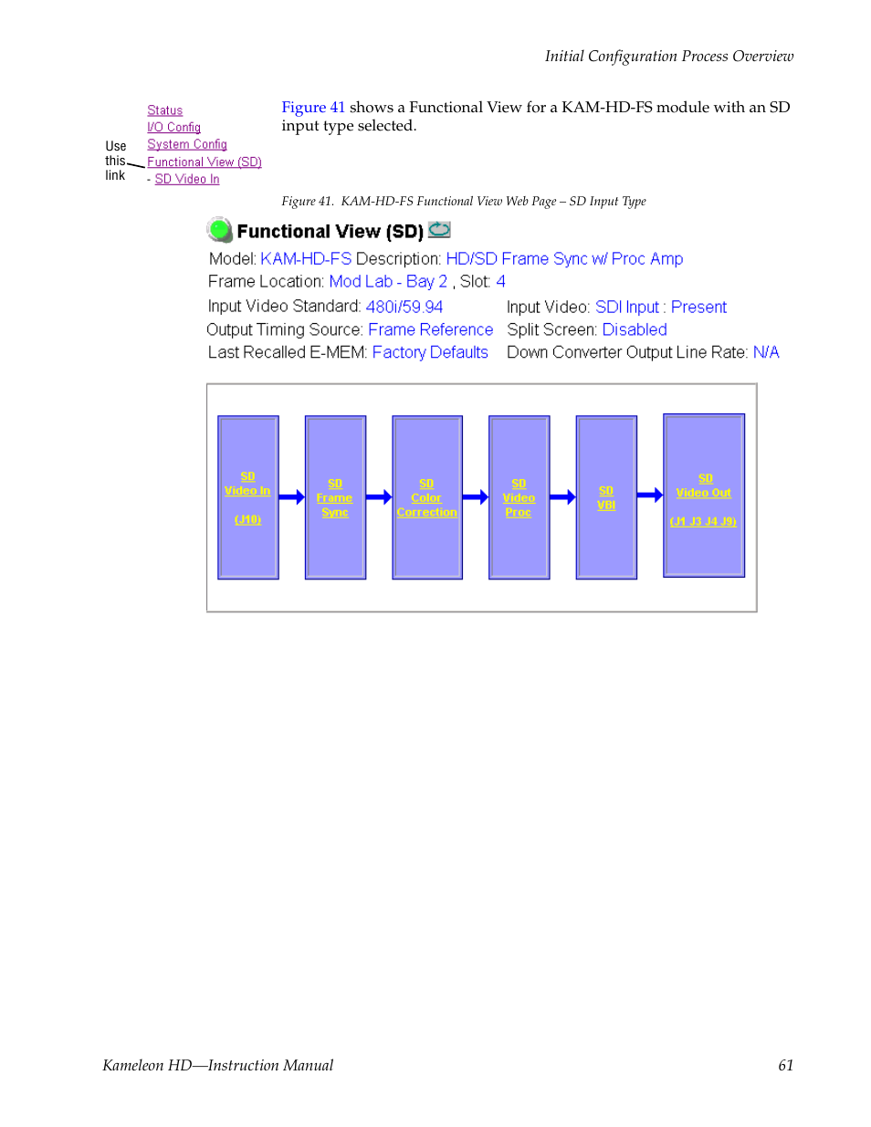 Grass Valley Kameleon HD Multi-Function Modules v.2.5.0 User Manual | Page 61 / 114