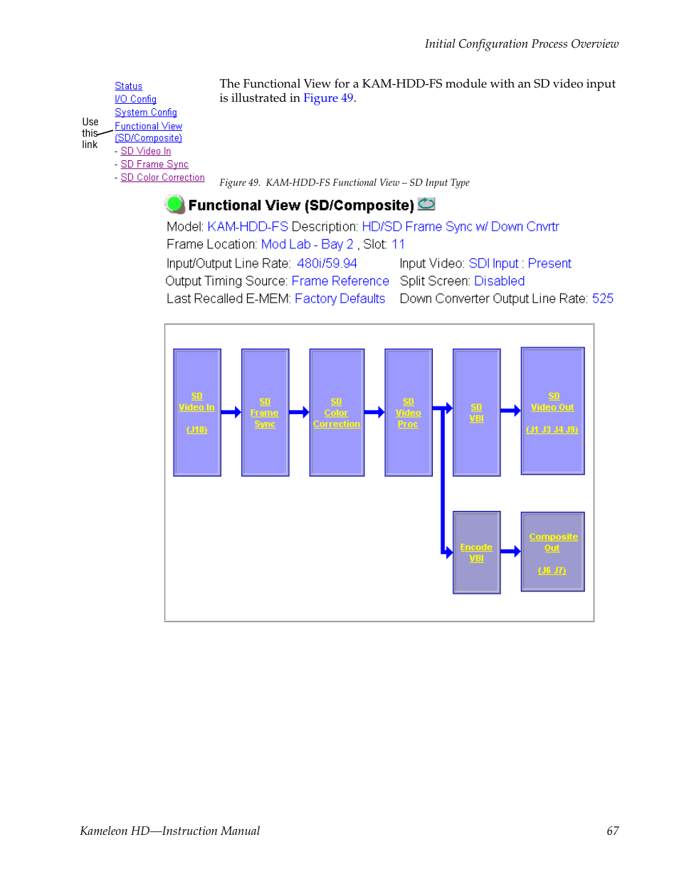 Grass Valley Kameleon HD Multi-Function Modules v.2.5.0 User Manual | Page 67 / 114