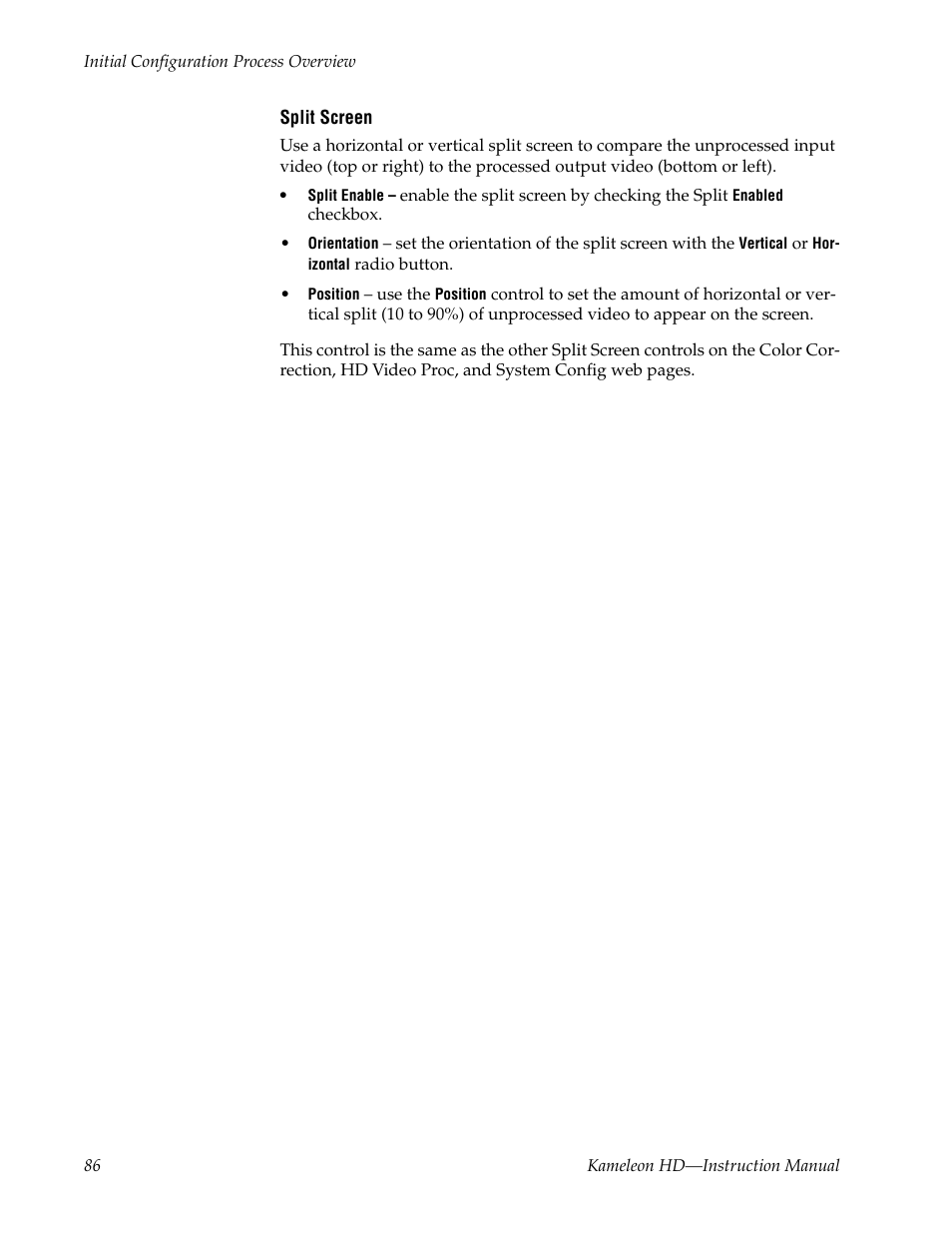 Grass Valley Kameleon HD Multi-Function Modules v.2.5.0 User Manual | Page 86 / 114