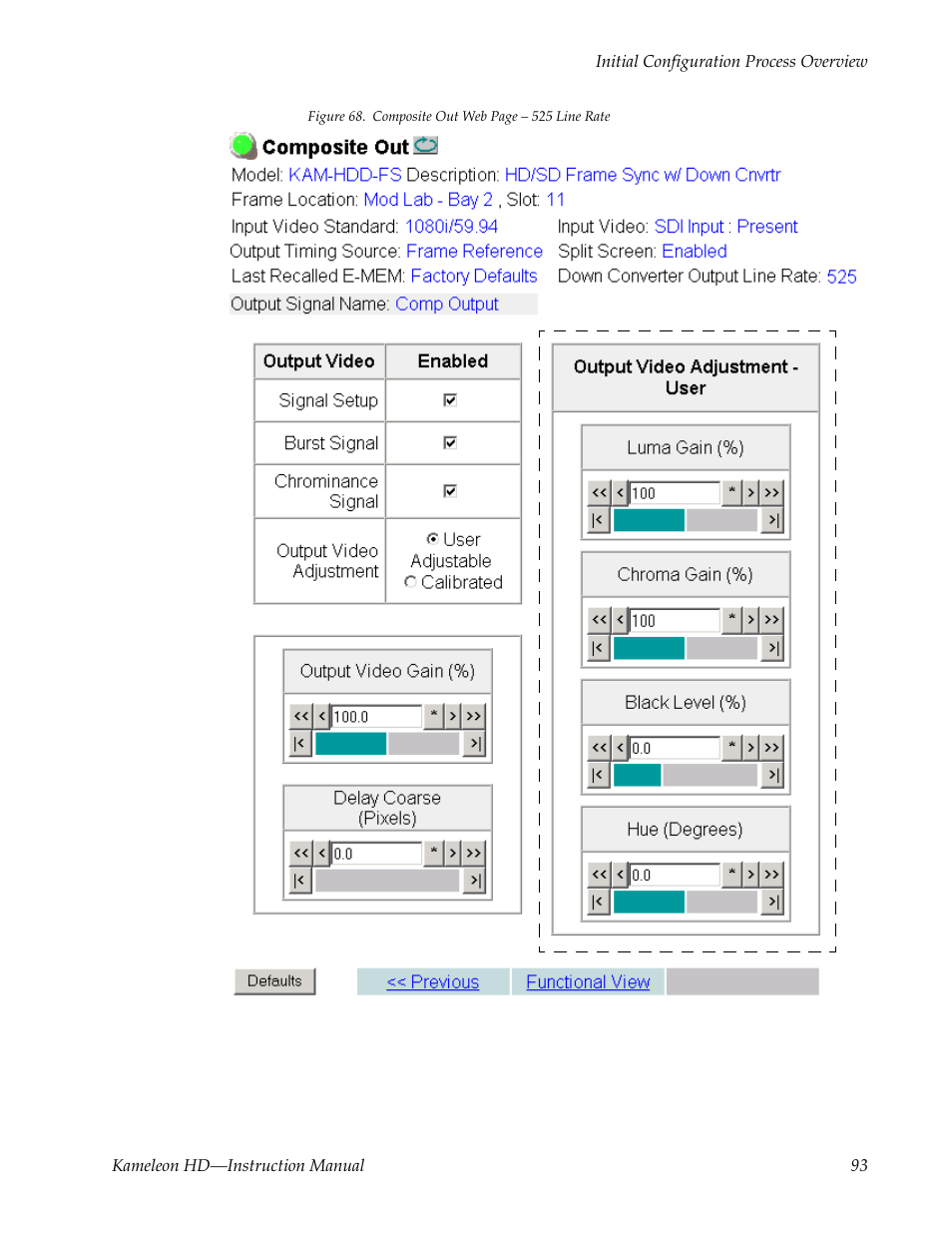 For 5 | Grass Valley Kameleon HD Multi-Function Modules v.2.5.0 User Manual | Page 93 / 114