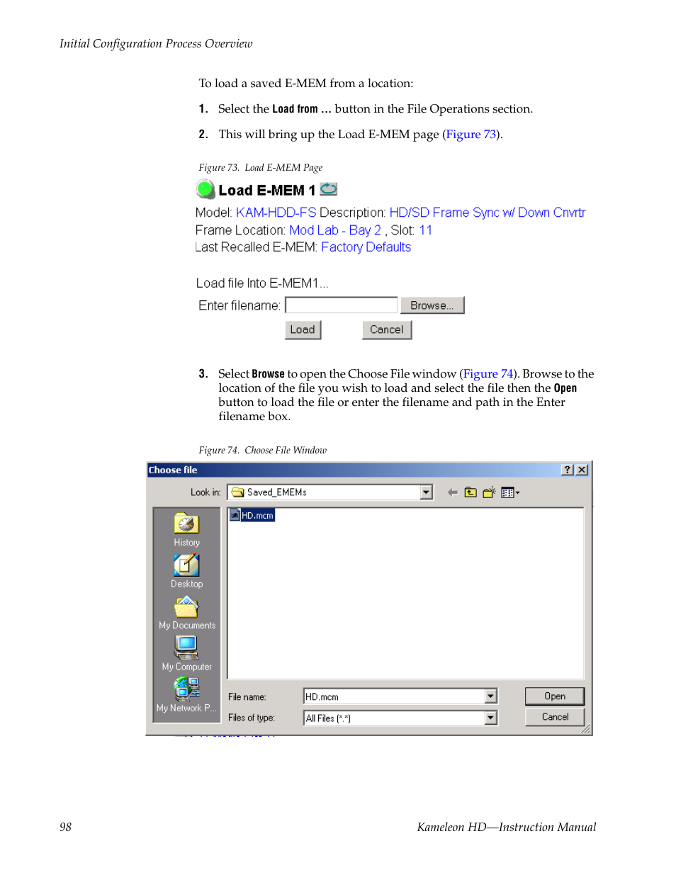 Grass Valley Kameleon HD Multi-Function Modules v.2.5.0 User Manual | Page 98 / 114