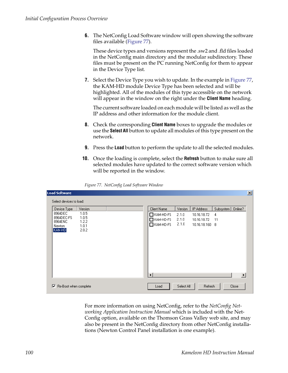 Grass Valley Kameleon HD Multi-Function Modules v.2.1.0 User Manual | Page 100 / 110