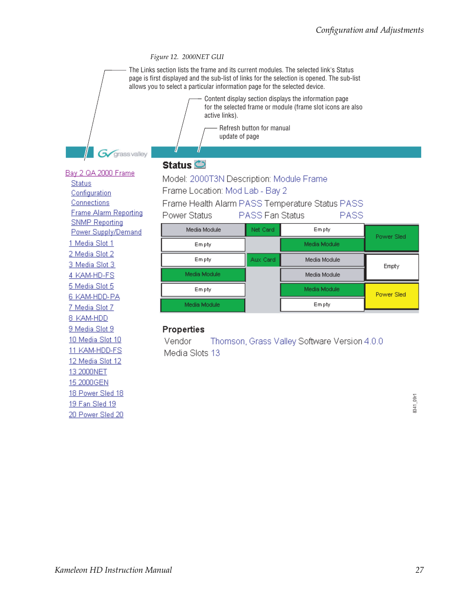 Grass Valley Kameleon HD Multi-Function Modules v.2.1.0 User Manual | Page 27 / 110