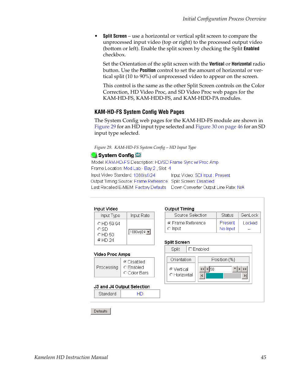 Grass Valley Kameleon HD Multi-Function Modules v.2.1.0 User Manual | Page 45 / 110