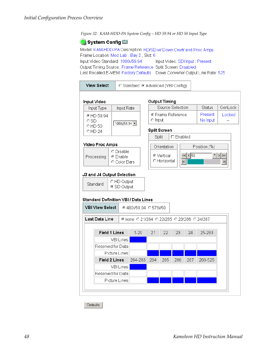 Grass Valley Kameleon HD Multi-Function Modules v.2.1.0 User Manual | Page 48 / 110
