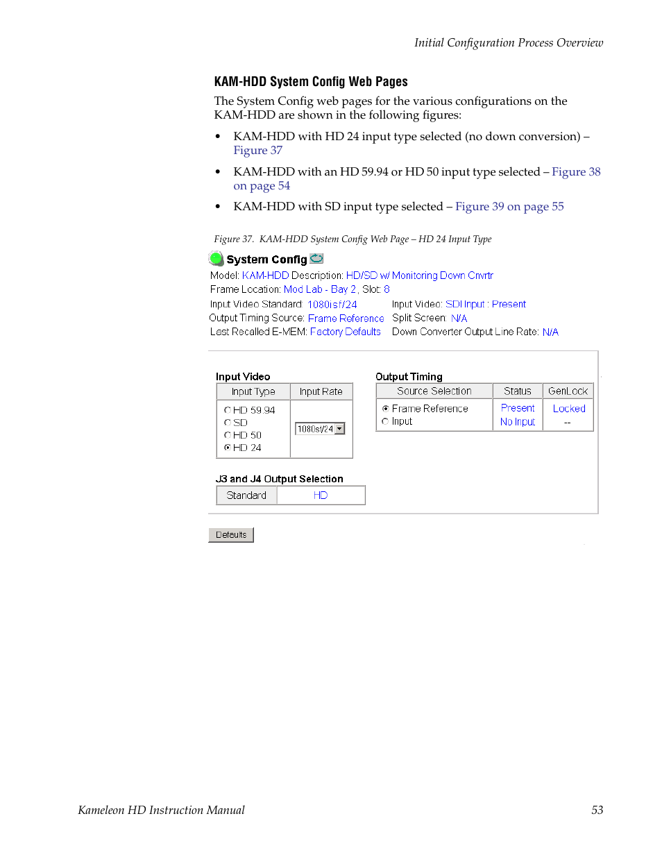 Grass Valley Kameleon HD Multi-Function Modules v.2.1.0 User Manual | Page 53 / 110