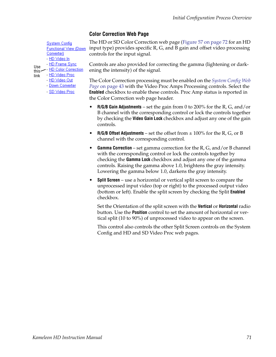 Grass Valley Kameleon HD Multi-Function Modules v.2.1.0 User Manual | Page 71 / 110