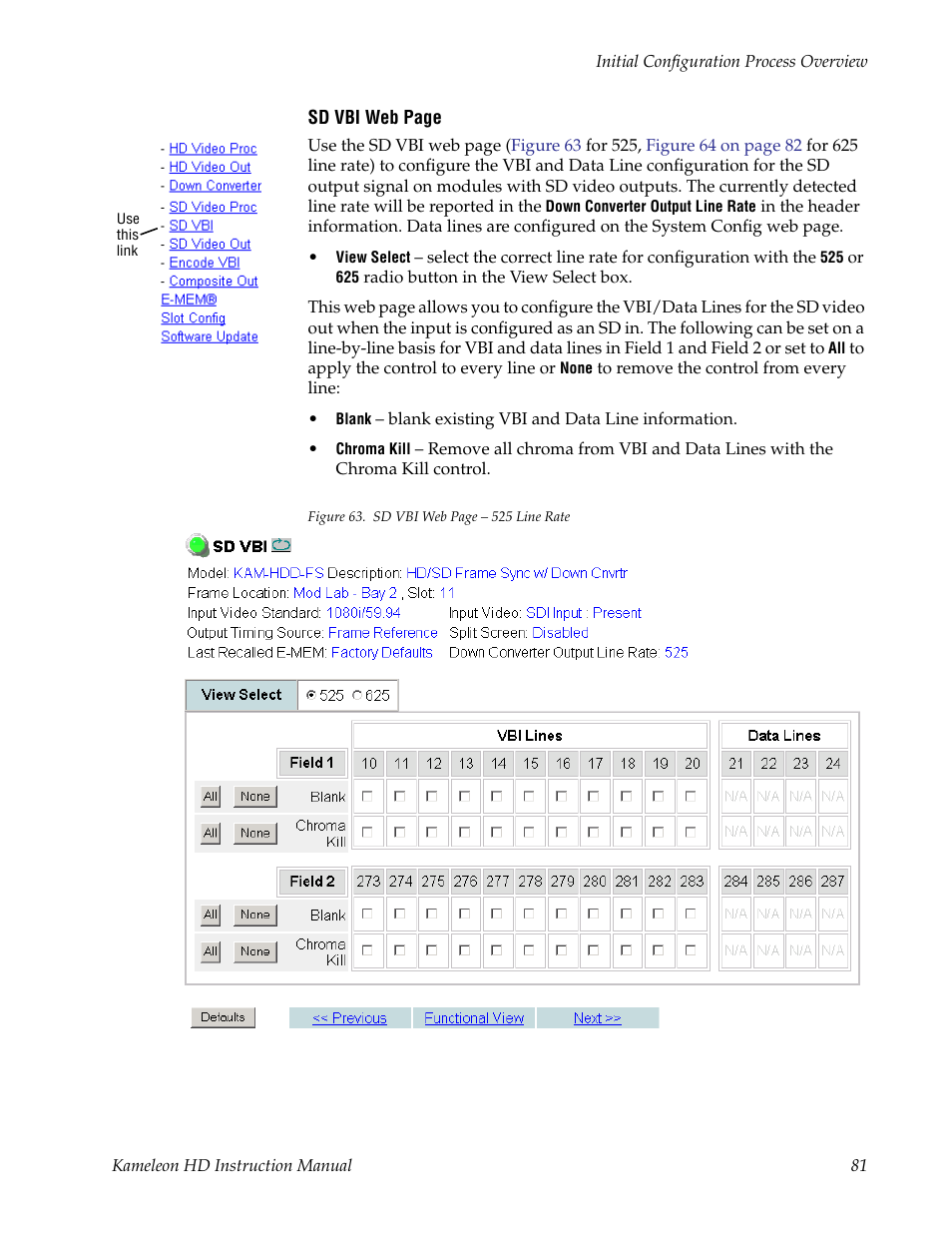 Grass Valley Kameleon HD Multi-Function Modules v.2.1.0 User Manual | Page 81 / 110