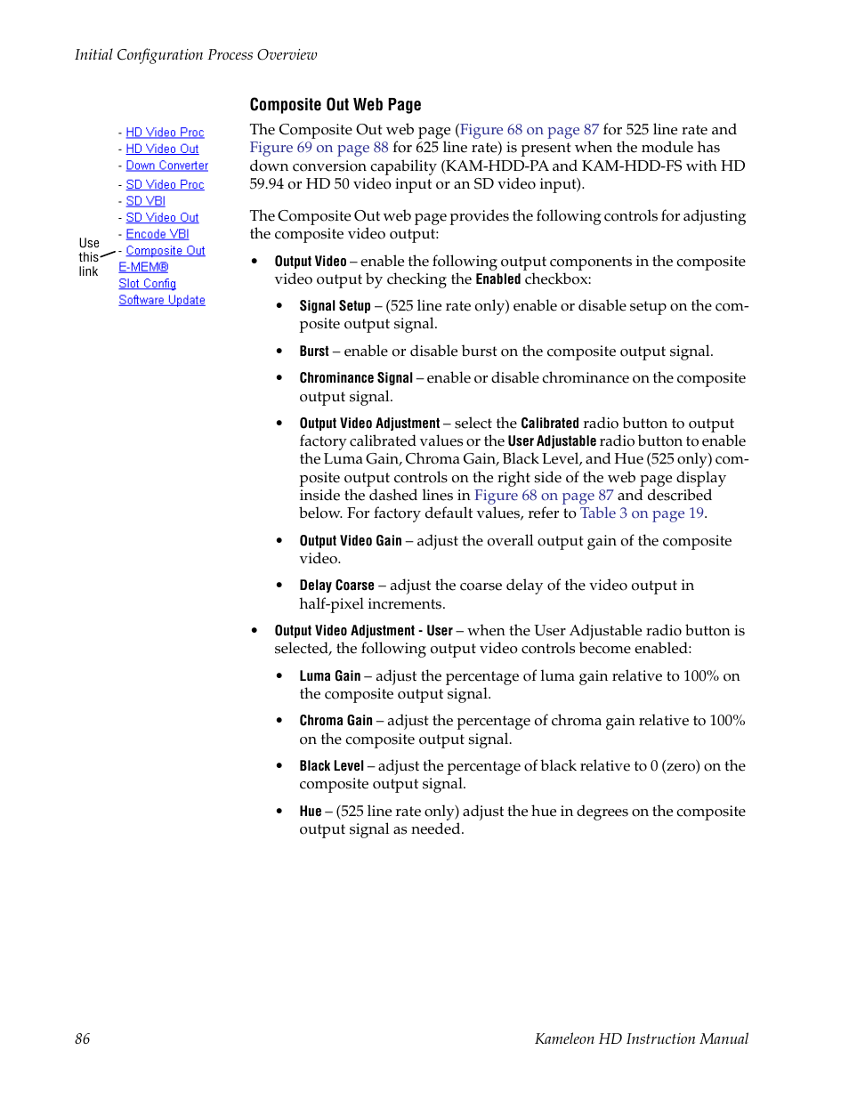 Grass Valley Kameleon HD Multi-Function Modules v.2.1.0 User Manual | Page 86 / 110