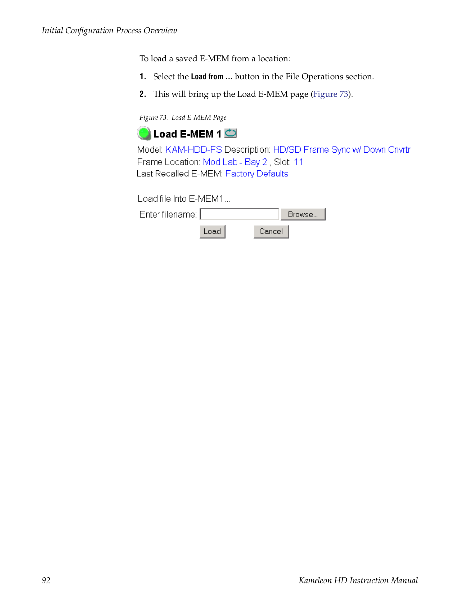 Grass Valley Kameleon HD Multi-Function Modules v.2.1.0 User Manual | Page 92 / 110