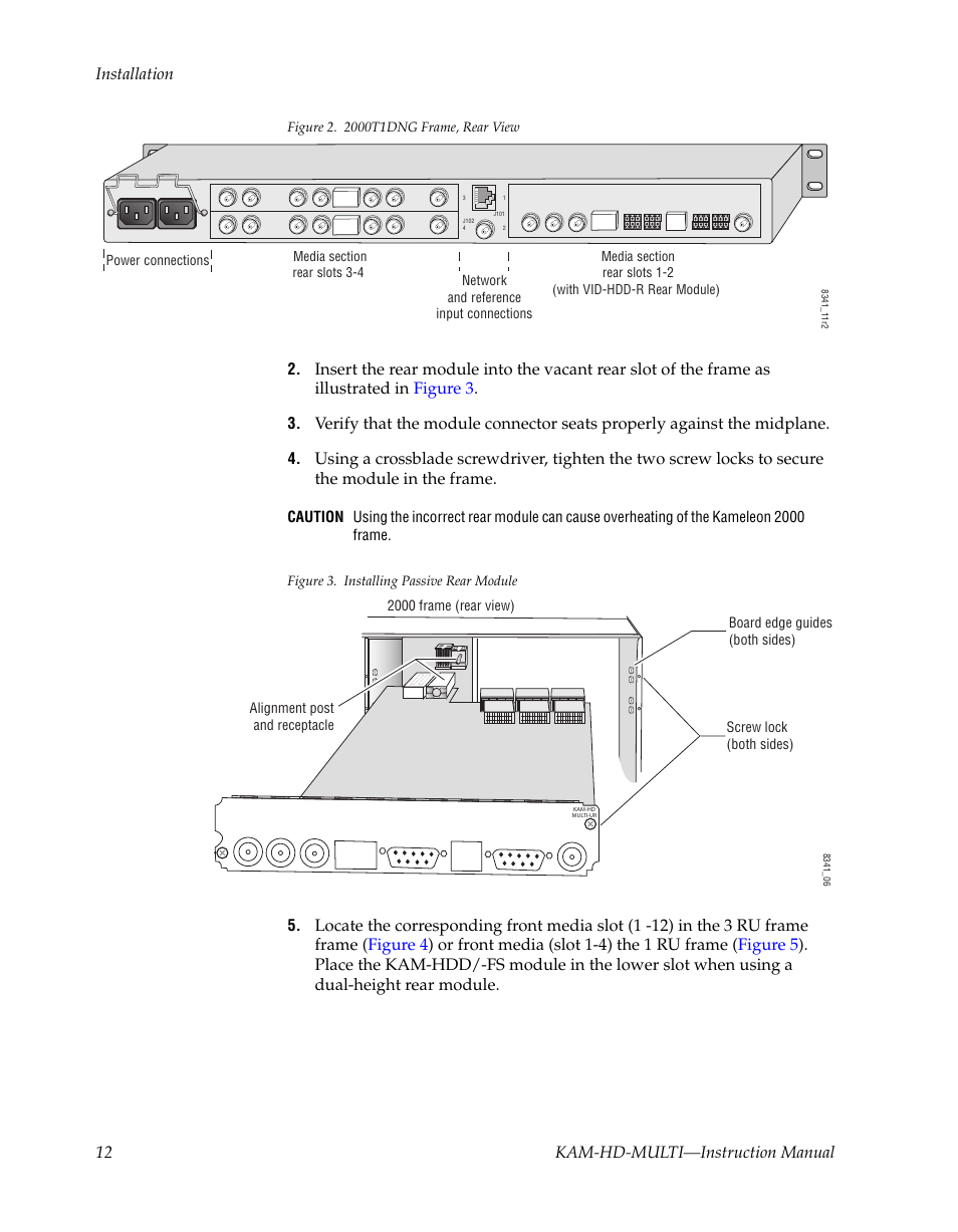 Grass Valley Kameleon HD Multi-Function Modules v.3.2.0 User Manual | Page 12 / 102