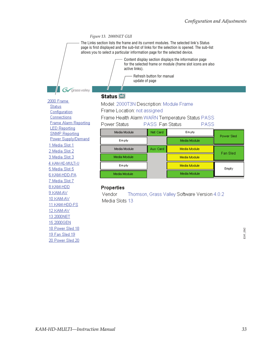 Grass Valley Kameleon HD Multi-Function Modules v.3.2.0 User Manual | Page 33 / 102