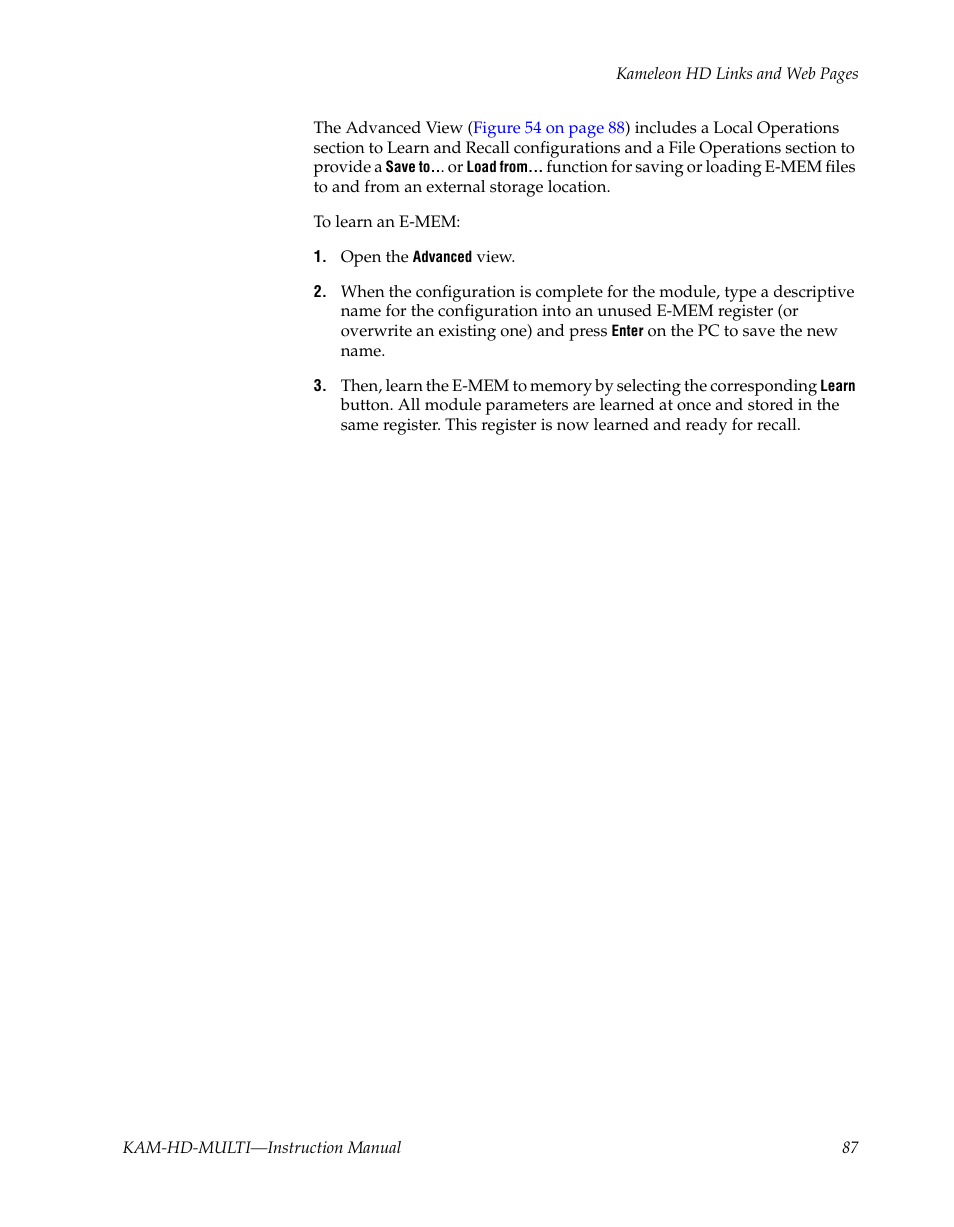 Grass Valley Kameleon HD Multi-Function Modules v.3.2.0 User Manual | Page 87 / 102