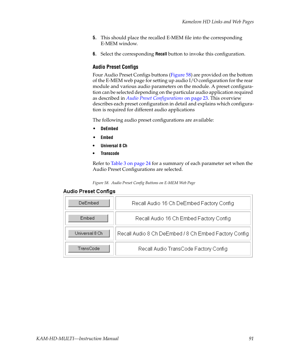 Grass Valley Kameleon HD Multi-Function Modules v.3.2.0 User Manual | Page 91 / 102
