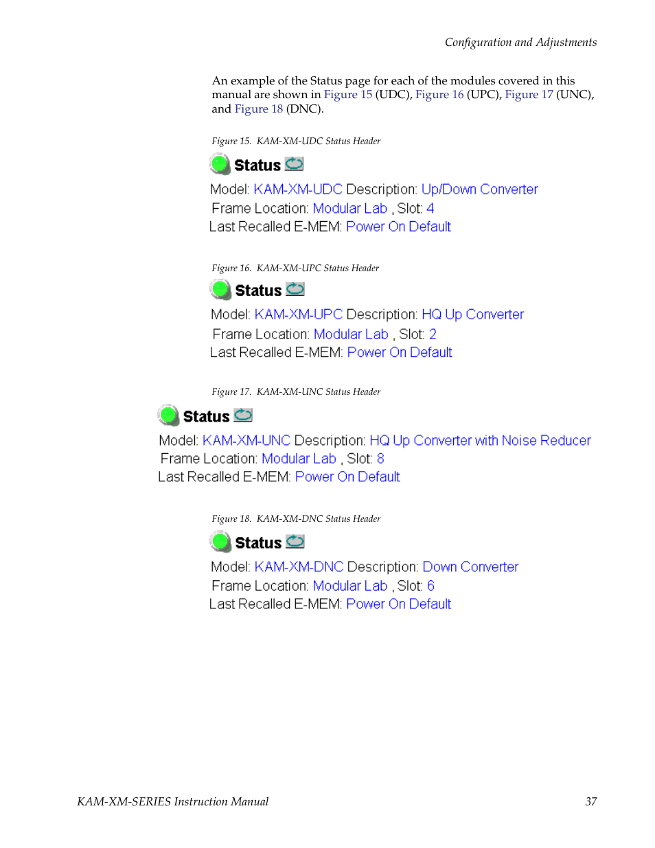 Grass Valley KAM-XM-SERIES v.1.4.1 User Manual | Page 37 / 80