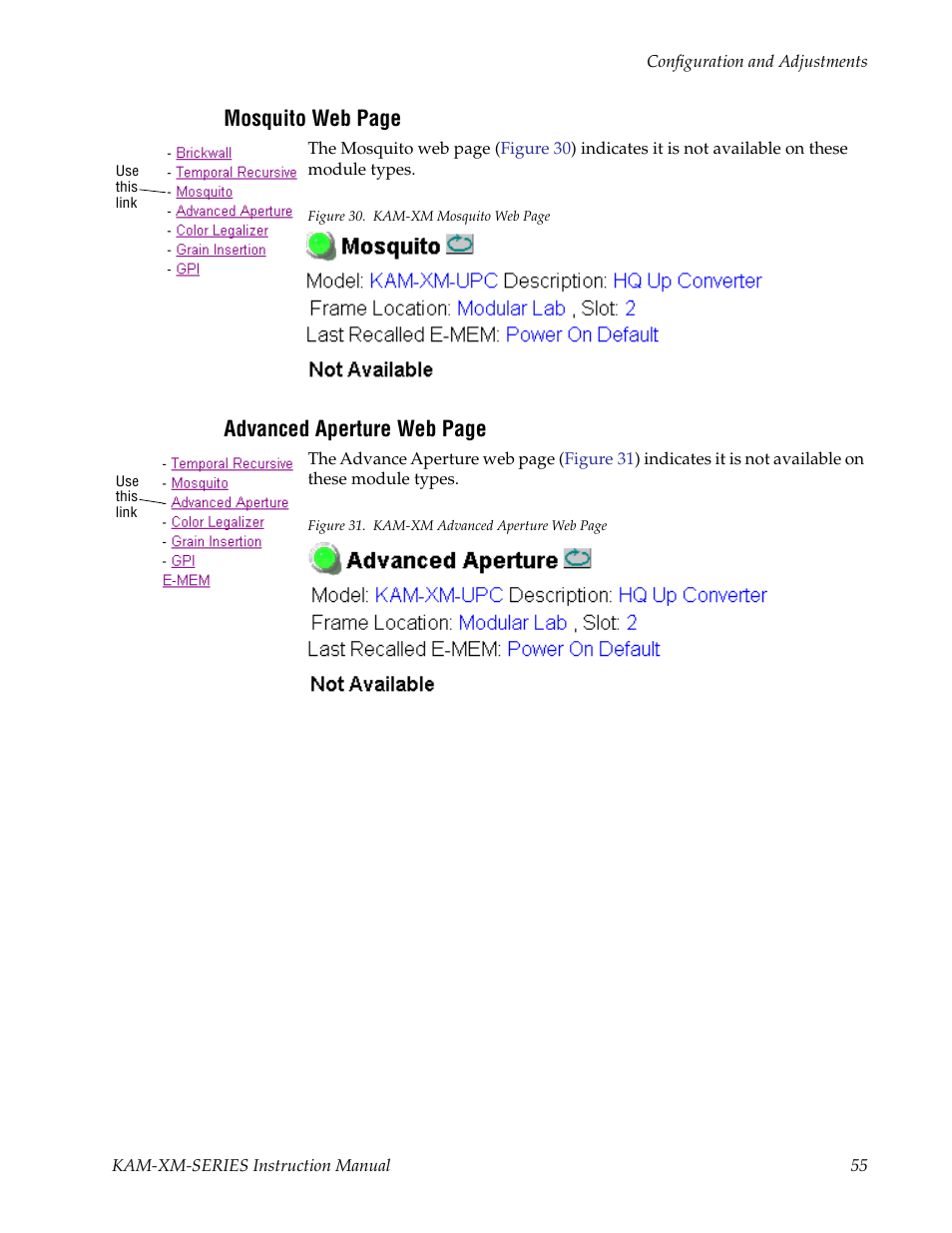 Grass Valley KAM-XM-SERIES v.1.4.1 User Manual | Page 55 / 80