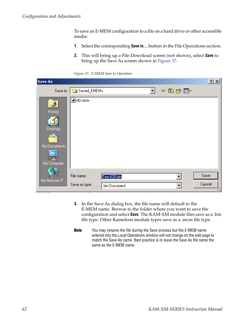 Grass Valley KAM-XM-SERIES v.1.4.1 User Manual | Page 62 / 80