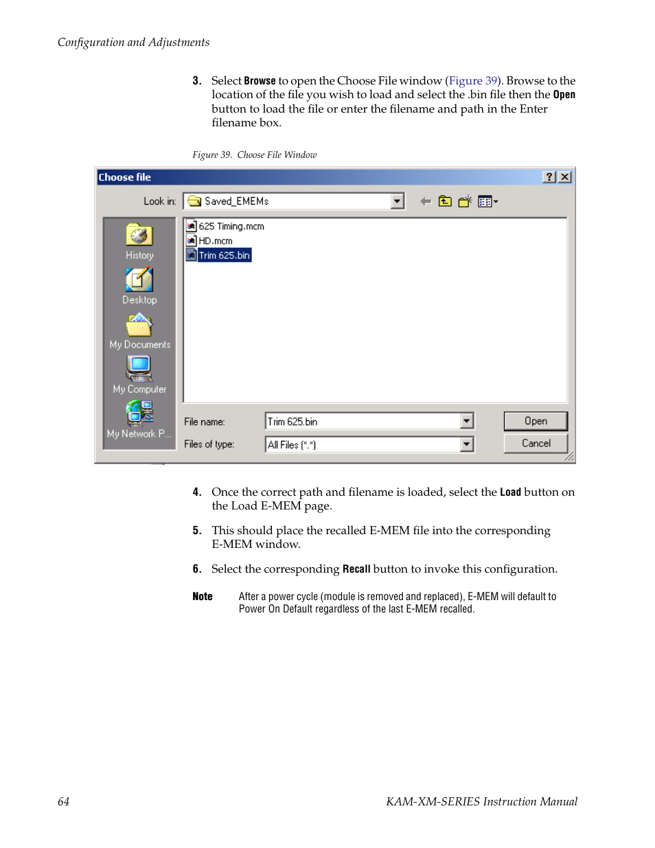 Grass Valley KAM-XM-SERIES v.1.4.1 User Manual | Page 64 / 80