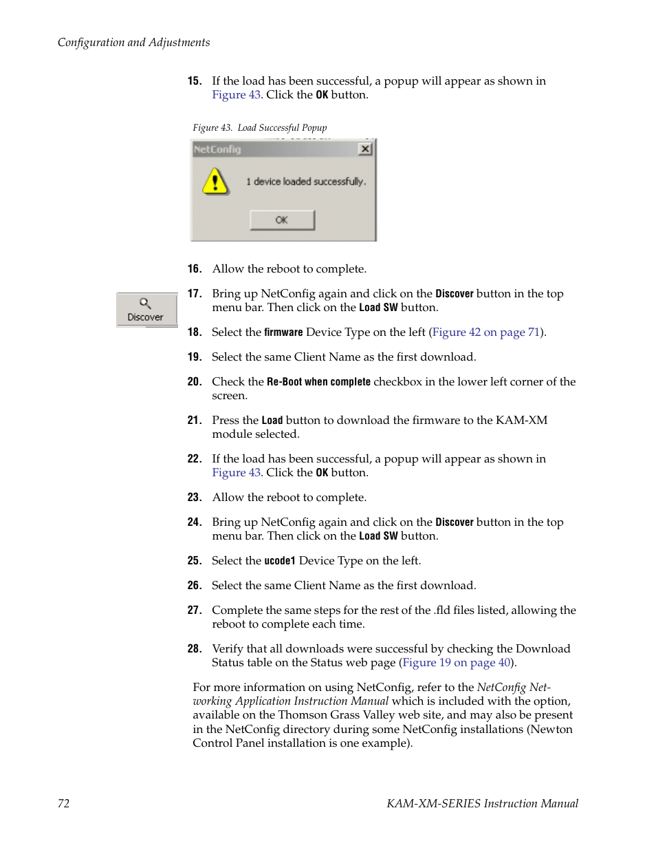 Grass Valley KAM-XM-SERIES v.1.4.1 User Manual | Page 72 / 80