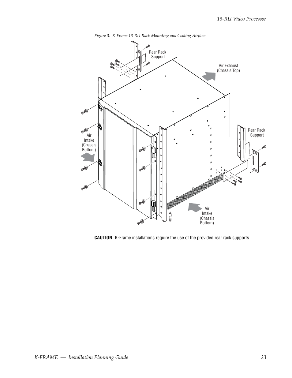Grass Valley K-Frame Installation Planning Guide User Manual | Page 23 / 62