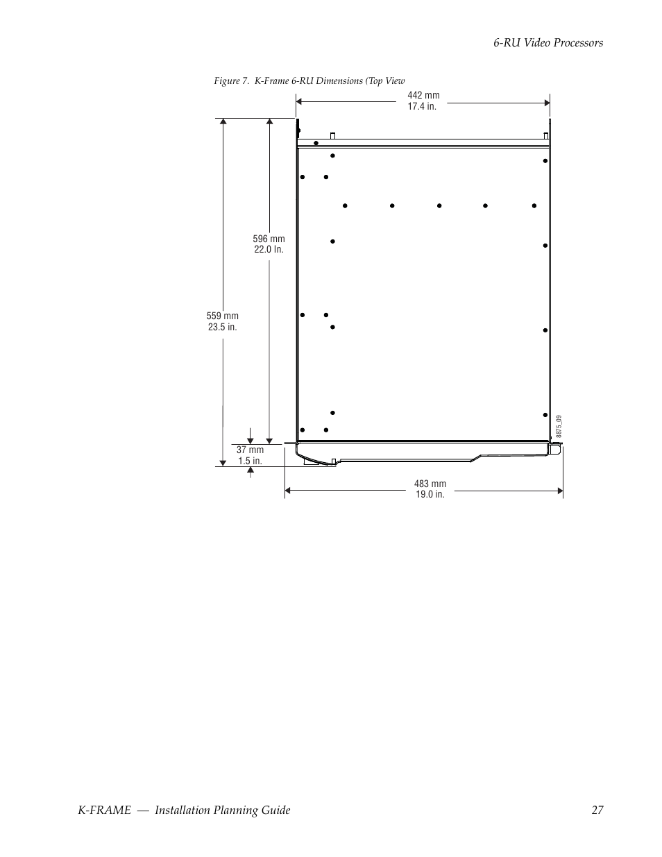 Grass Valley K-Frame Installation Planning Guide User Manual | Page 27 / 62