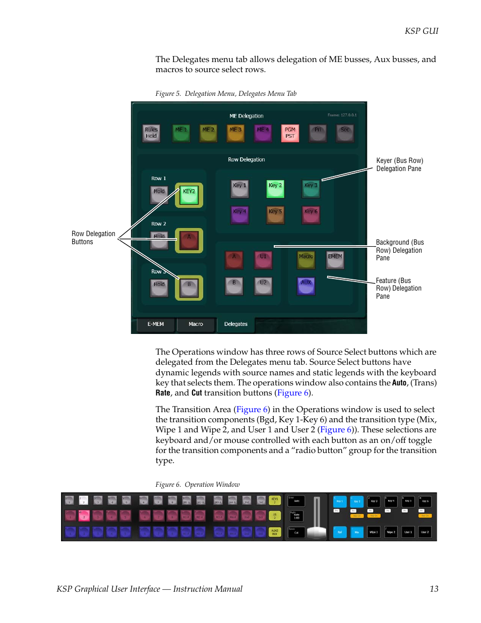 Grass Valley KSP Switcher Soft Panel Graphica v.1.0 User Manual | Page 13 / 24