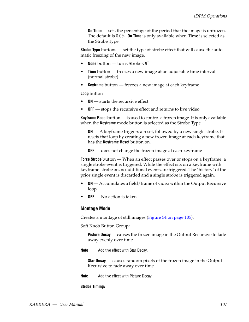 Grass Valley Karrera Video Production Center v.4.0 User Manual | Page 107 / 370
