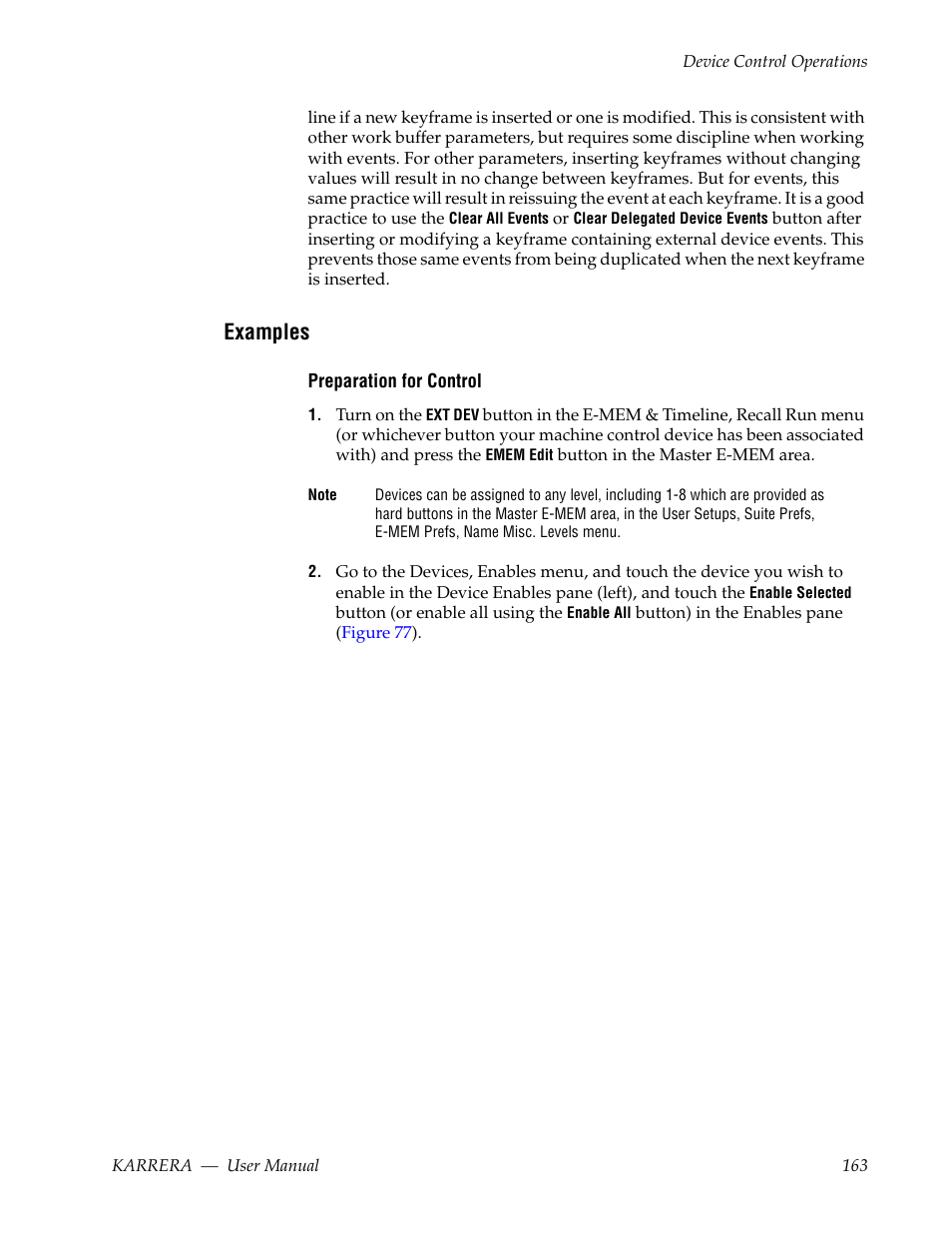 Examples | Grass Valley Karrera Video Production Center v.4.0 User Manual | Page 163 / 370