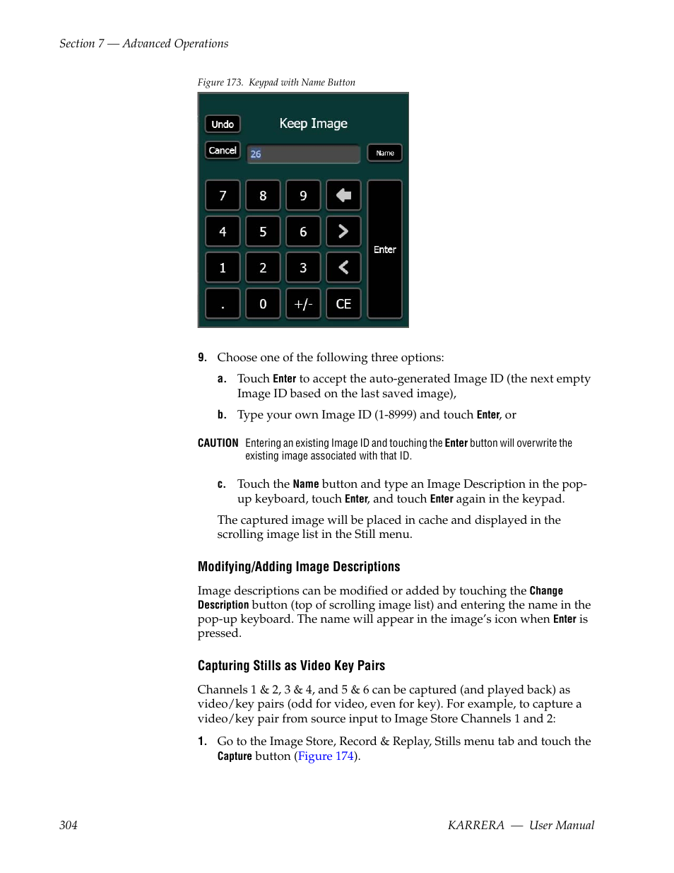 Figure 173 | Grass Valley Karrera Video Production Center v.4.0 User Manual | Page 304 / 370