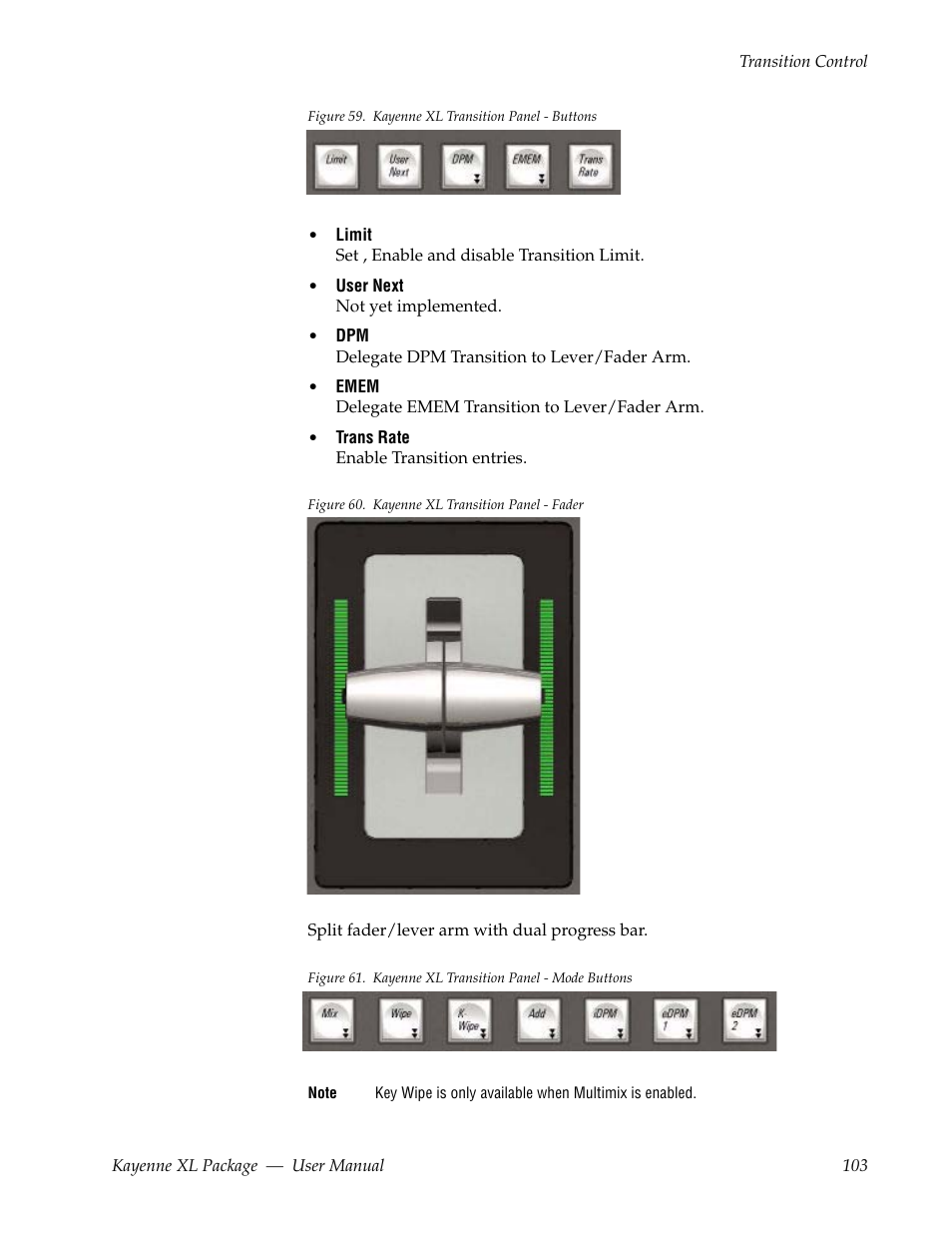Grass Valley Kayenne XL Package v.7.0.4 User Manual | Page 105 / 663
