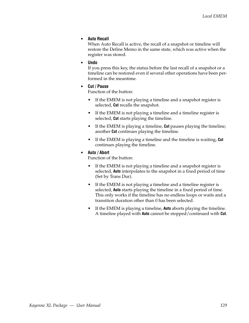 Grass Valley Kayenne XL Package v.7.0.4 User Manual | Page 131 / 663