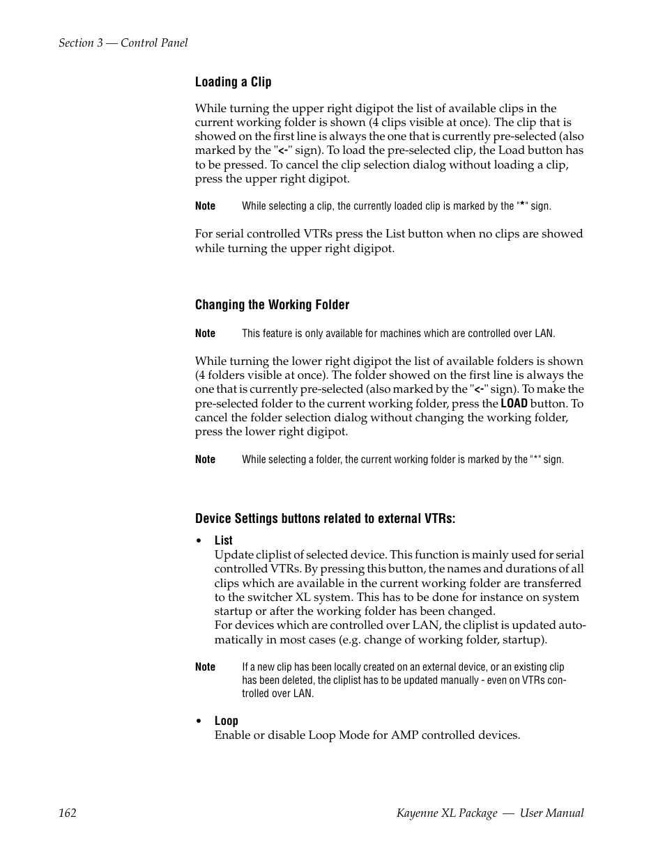 Grass Valley Kayenne XL Package v.7.0.4 User Manual | Page 164 / 663