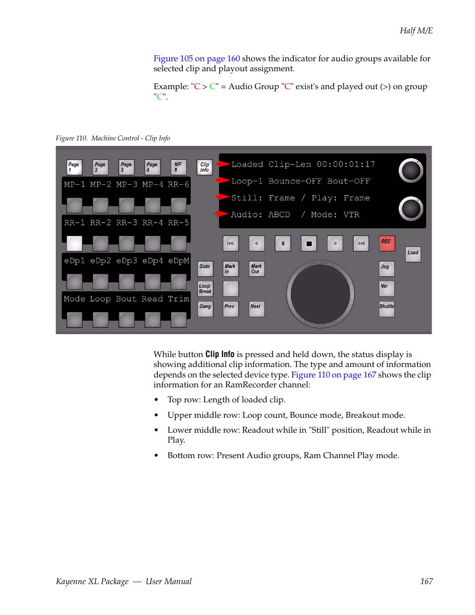 Grass Valley Kayenne XL Package v.7.0.4 User Manual | Page 169 / 663