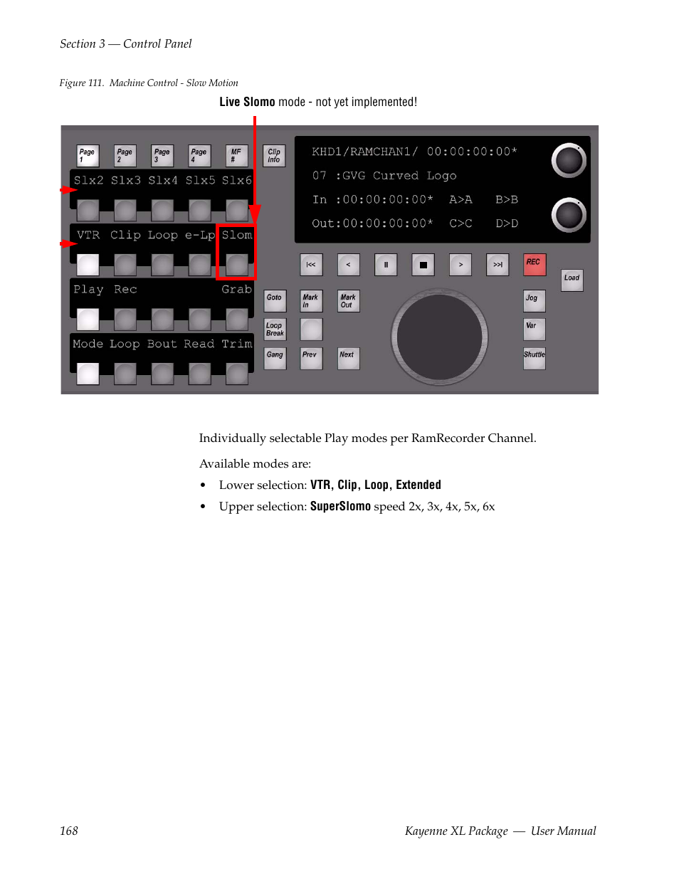 Grass Valley Kayenne XL Package v.7.0.4 User Manual | Page 170 / 663