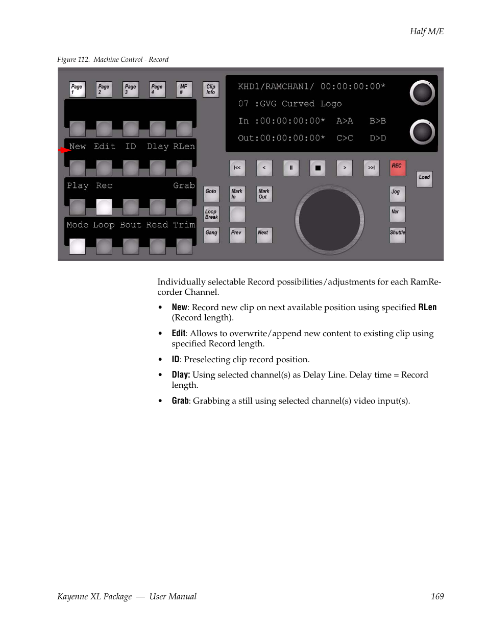 Grass Valley Kayenne XL Package v.7.0.4 User Manual | Page 171 / 663