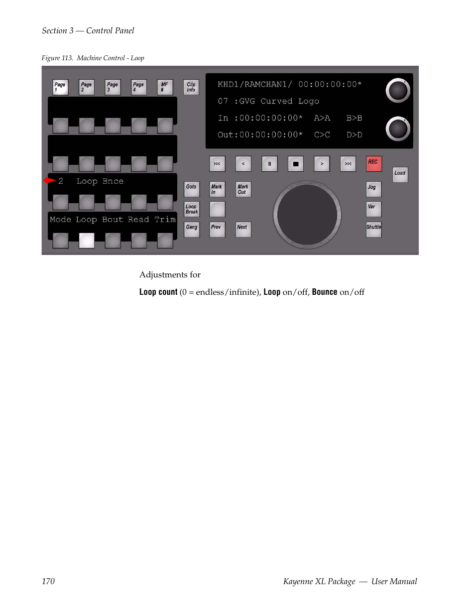 Grass Valley Kayenne XL Package v.7.0.4 User Manual | Page 172 / 663